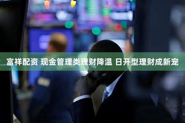 富祥配资 现金管理类理财降温 日开型理财成新宠